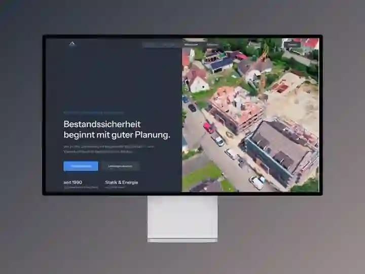 Website Ingenieurbüro Eisenhofer