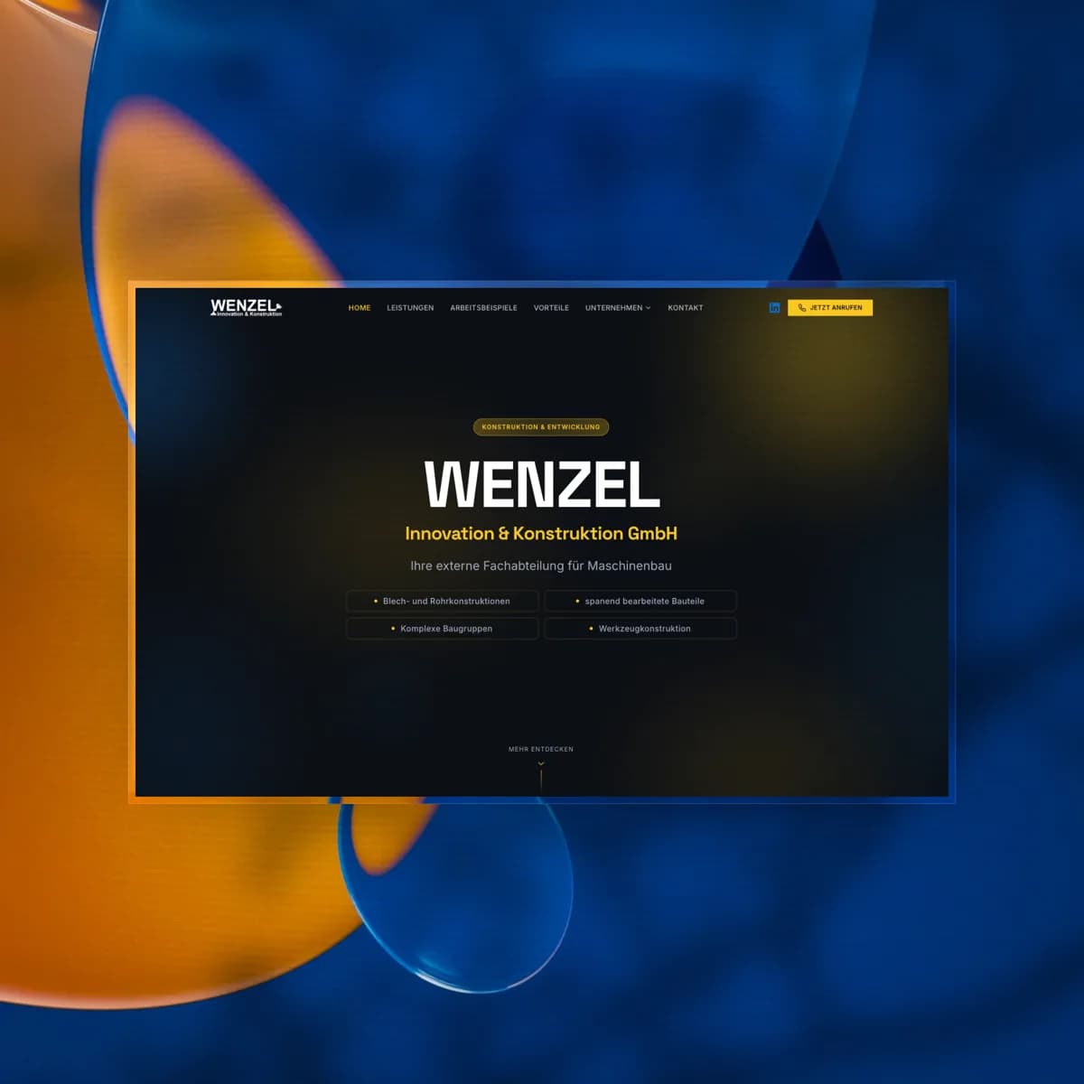 Website Wenzel Innovation