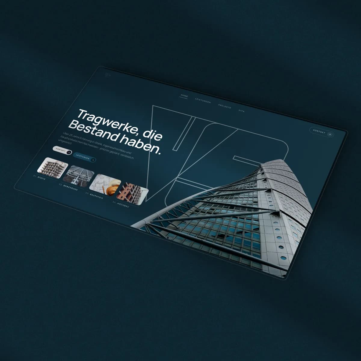 Website Schröder Statik